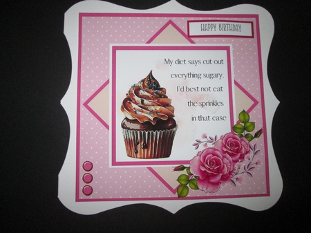 Naughty But Nice 8x8 Quick Card Bumper Kit by BELINDA ABRAHAM