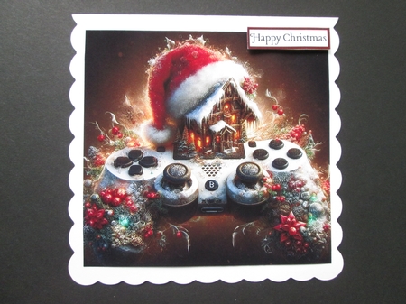 Christmas Gamer  by BELINDA ABRAHAM