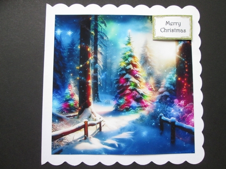 Christmas Magical Forest by BELINDA ABRAHAM