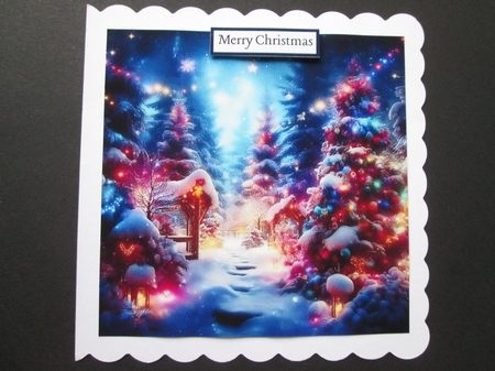 Christmas Magical Forest by BELINDA ABRAHAM