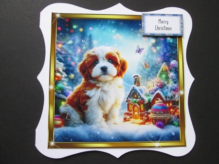 Christmas Pups 2 by BELINDA ABRAHAM