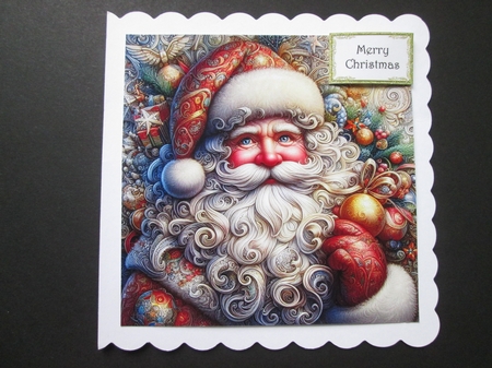 Santa 1  by BELINDA ABRAHAM