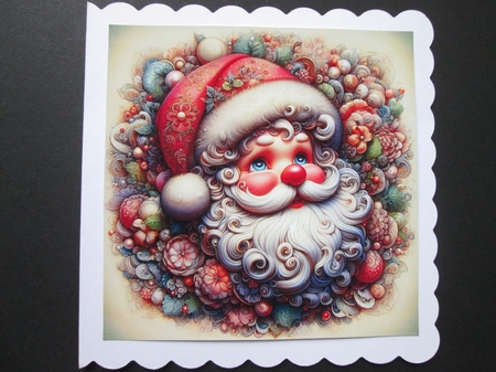 Santa 1  by BELINDA ABRAHAM