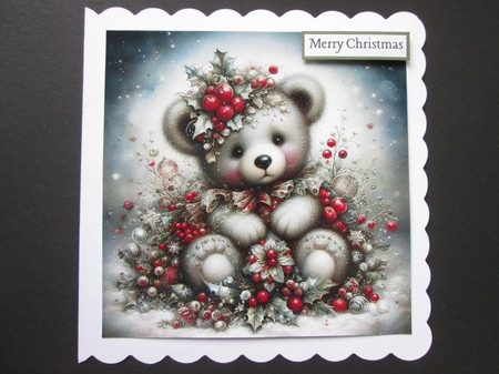Whimsical Christmas Teddy Bears 1 by BELINDA ABRAHAM