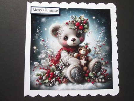 Whimsical Christmas Teddy Bears 2 by BELINDA ABRAHAM