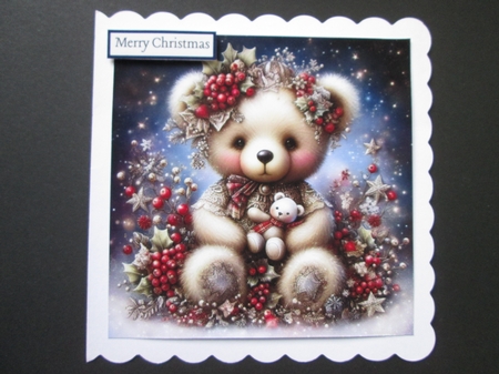 Whimsical Christmas Teddy Bears 3 by BELINDA ABRAHAM