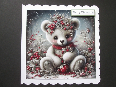 Whimsical Christmas Teddy Bears 3 by BELINDA ABRAHAM