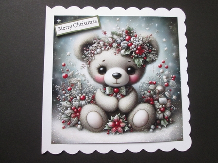 Whimsical Christmas Teddy Bears 4 by BELINDA ABRAHAM