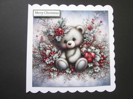 Whimsical Christmas Teddy Bears 4 by BELINDA ABRAHAM