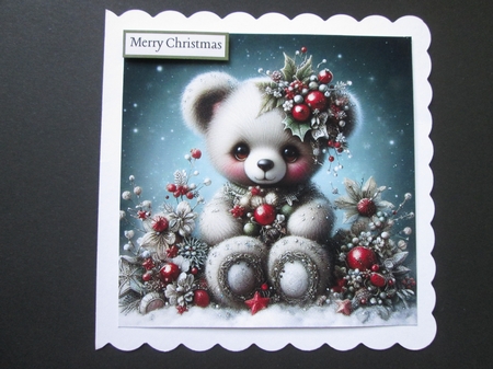 Whimsical Christmas Teddy Bears 4 by BELINDA ABRAHAM