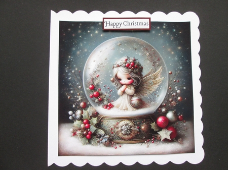 Snow Globe Angels  by BELINDA ABRAHAM