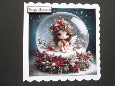 Snow Globe Angels  by BELINDA ABRAHAM