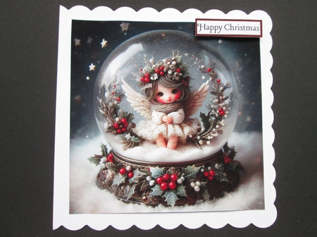 Snow Globe Angels  by BELINDA ABRAHAM