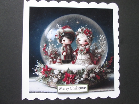 Snow Globe Couples by BELINDA ABRAHAM
