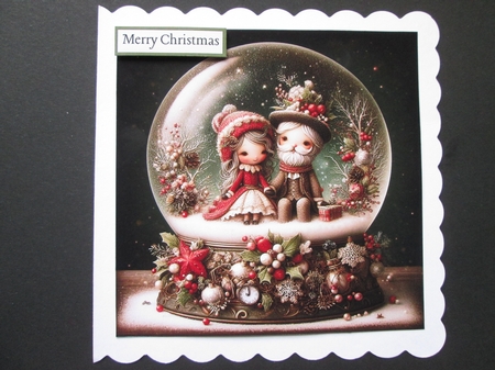 Snow Globe Couples by BELINDA ABRAHAM