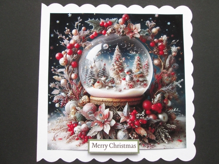  Winterwonderlands Snow Globe by BELINDA ABRAHAM