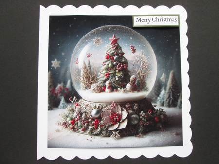  Winterwonderlands Snow Globe by BELINDA ABRAHAM