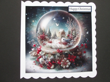  Winterwonderlands Snow Globe by BELINDA ABRAHAM
