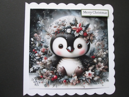 Christmas Whimsical Penguins  by BELINDA ABRAHAM