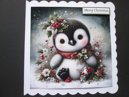Christmas Whimsical Penguins  by BELINDA ABRAHAM