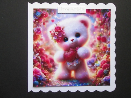 Fantasy Teddy Bear Garden 3 by BELINDA ABRAHAM