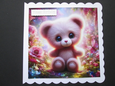 Fantasy Teddy Bear Garden 1 by BELINDA ABRAHAM