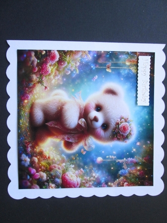 Fantasy Teddy Bear Garden 1 by BELINDA ABRAHAM