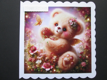 Fantasy Teddy Bear Garden 2 by BELINDA ABRAHAM