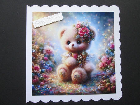 Fantasy Teddy Bear Garden 2 by BELINDA ABRAHAM