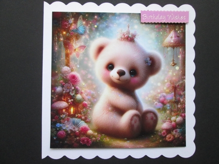 Fantasy Teddy Bear Garden 4 by BELINDA ABRAHAM