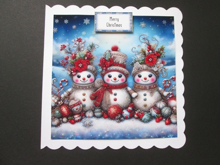 Adorable Snowmen 2 by BELINDA ABRAHAM