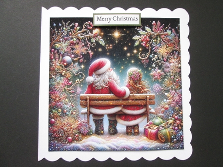 Mr & Mrs Claus  Background Kit by BELINDA ABRAHAM