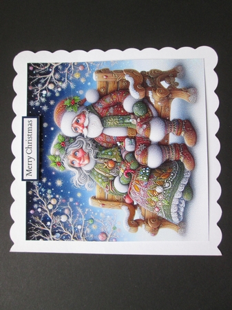 Mr & Mrs Claus  Background Kit by BELINDA ABRAHAM