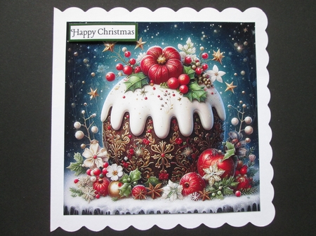 Christmas Pudding by BELINDA ABRAHAM