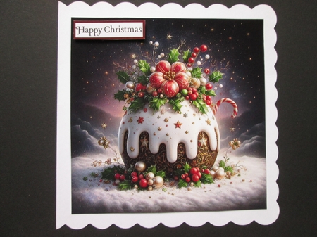 Christmas Pudding by BELINDA ABRAHAM