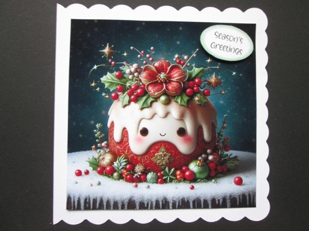 Christmas Pudding by BELINDA ABRAHAM