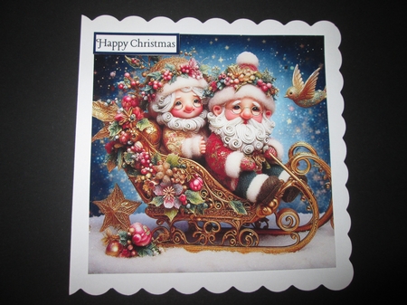 Christmas Sleigh Ride by BELINDA ABRAHAM