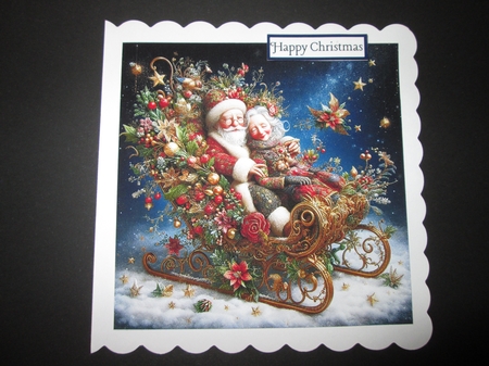 Christmas Sleigh Ride by BELINDA ABRAHAM