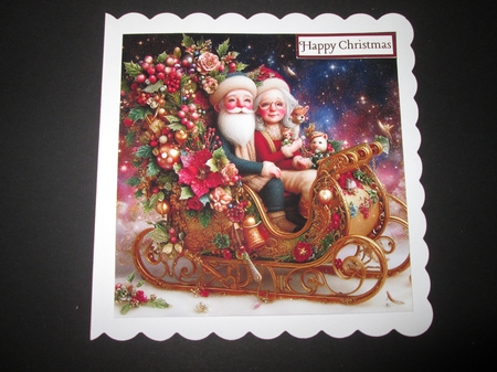 Christmas Sleigh Ride by BELINDA ABRAHAM