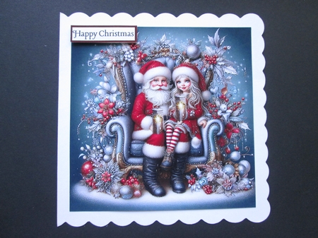 The Christmas Chair  by BELINDA ABRAHAM