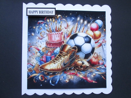 Birthday Footballs by BELINDA ABRAHAM