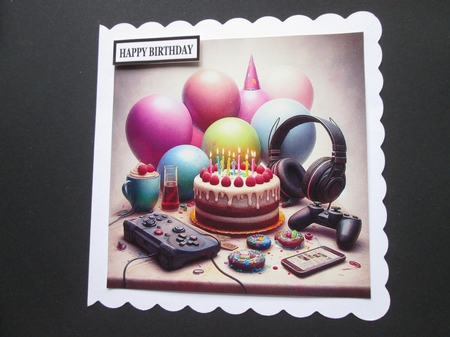 Game Station Birthday  by BELINDA ABRAHAM