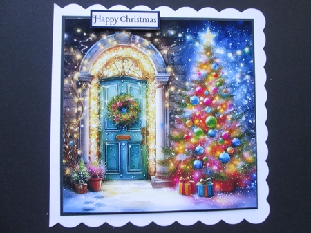 Christmas Doors by BELINDA ABRAHAM