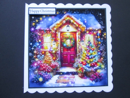 Christmas Doors by BELINDA ABRAHAM