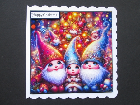 Christmas Gnome Family by BELINDA ABRAHAM