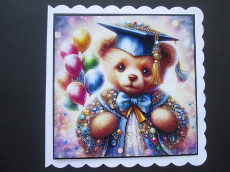 Graduation Teddy by BELINDA ABRAHAM
