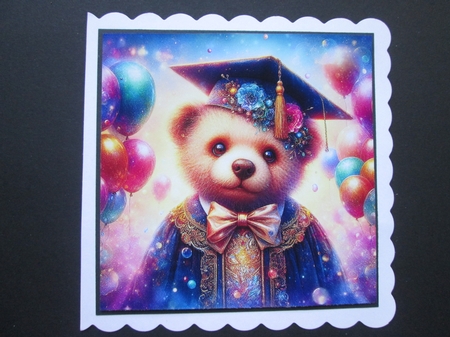Graduation Teddy by BELINDA ABRAHAM