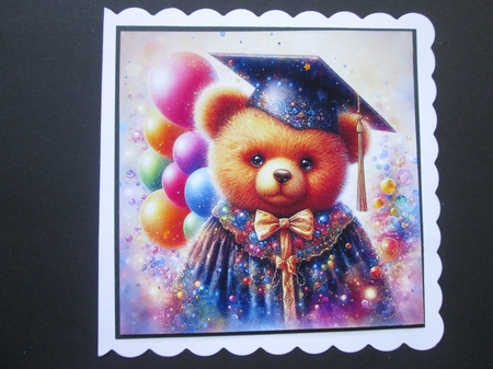Graduation Teddy by BELINDA ABRAHAM