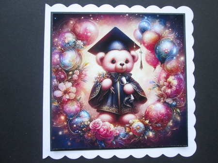 Graduation Teddy by BELINDA ABRAHAM