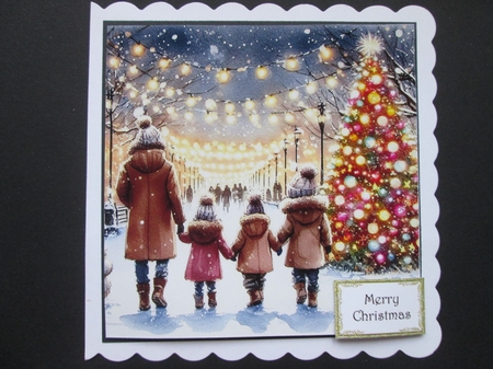 Christmas Family Walk by BELINDA ABRAHAM